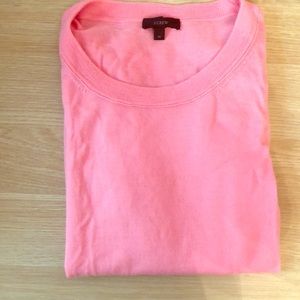 Light pink/coral merino wool sweater
